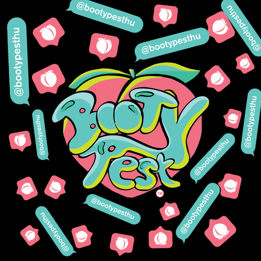 BootyPest Sticker (60x60 mm)